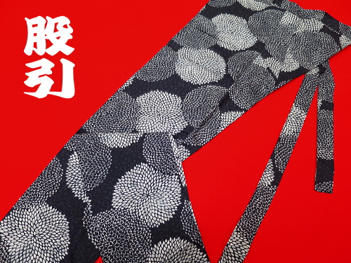 義若オリジナル股引き・金彩唐獅子牡丹と桜吹雪